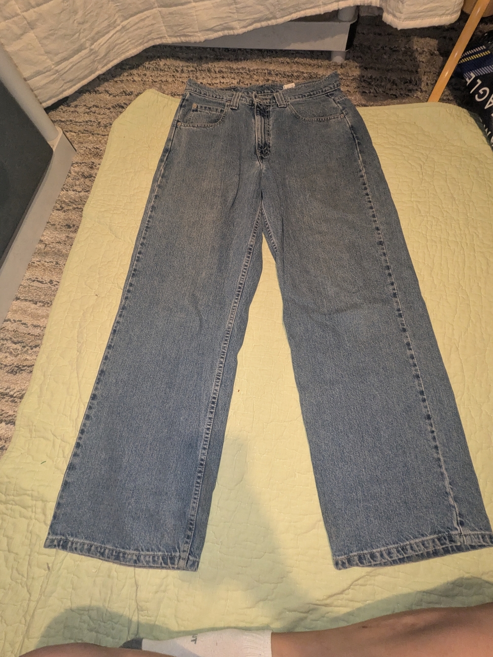 Levi's Men's Straight Leg Denim Jeans - Medium Blue Wash